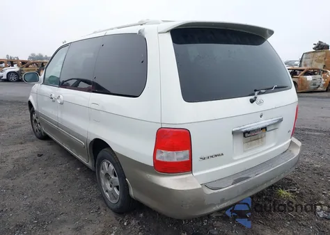 2003 Kia Sedona Ex/Lx from USA, damaged, VIN KNDUP131536400659